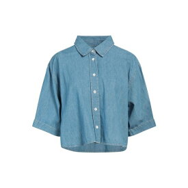 【送料無料】 フレーム レディース シャツ トップス Denim shirts Blue