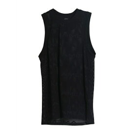 【送料無料】 アーメン レディース カットソー トップス Tank tops Black