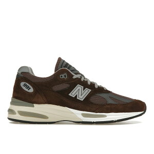New Balance �j���[�o�����X �����Y �X�j�[�J�[ �yNew Balance 991v2 MiUK Pinecone�z �T�C�Y US_10.5(28.5cm) Pinecone/Brown/Smoked Pearl