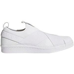 adidas �A�f�B�_�X �����Y �X�j�[�J�[ �yadidas Superstar Slip-On White�z �T�C�Y US_6(24.0cm) Cloud White/Cloud White