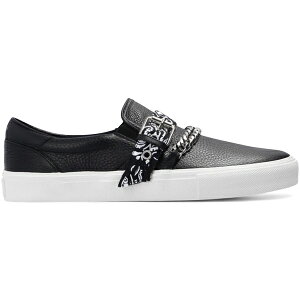 AMIRI �A�~�� �����Y �X�j�[�J�[ �yAMIRI Slip-On Bandana Chain Black�z �T�C�Y US_8(26.0cm) Black/Black