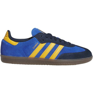 adidas �A�f�B�_�X �����Y �X�j�[�J�[ �yadidas Samba ADV Collegiate Navy Preloved Yellow�z �T�C�Y US_9.5(27.5cm) Collegiate Navy/Preloved Yellow/Royal Blue