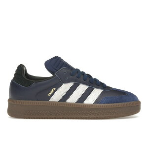 adidas �A�f�B�_�X �����Y �X�j�[�J�[ �yadidas Samba XLG Dark Blue�z �T�C�Y US_M_4.5 Dark Blue/Footwear White/Gum