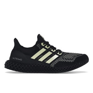 adidas �A�f�B�_�X �����Y �X�j�[�J�[ �yadidas Ultra 4D Black Almost Lime�z �T�C�Y US_8(26.0cm) Core Black/Almost Lime/Silver Metallic