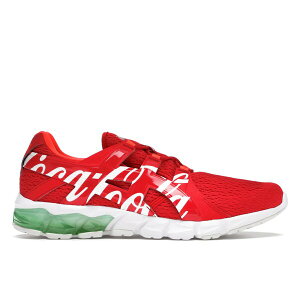 ASICS �A�V�b�N�X �����Y �X�j�[�J�[ �yASICS Gel-Quantum 90 Coca-Cola�z �T�C�Y US_5.5(23.5cm) Red/White-Teal Glass