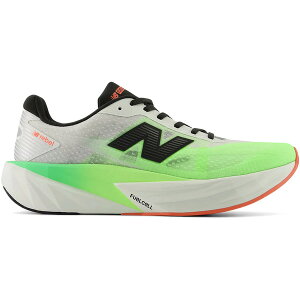 New Balance �j���[�o�����X �����Y �X�j�[�J�[ �yNew Balance FuelCell Rebel v5 White Mint Flash�z �T�C�Y US_8(26.0cm) White/Mint Flash/Lime Leaf