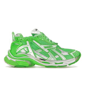 Balenciaga �o�����V�A�K �����Y �X�j�[�J�[ �yBalenciaga Runner Fluo Green�z �T�C�Y US_8(26.0cm) Green/White