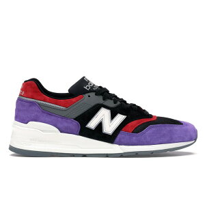 New Balance �j���[�o�����X �����Y �X�j�[�J�[ �yNew Balance 997 Kawhi Leonard Championship Pack�z �T�C�Y US_9(27.0cm) Purple-Black-Red