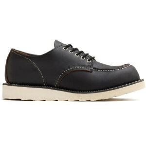 Red Wing Shoes ���b�h�E�B���O �����Y �X�j�[�J�[ �yRed Wing Shoes Classic Moc Oxford Heritage #8090 Black Prairie Leather�z �T�C�Y US_12(30.0cm) Black Prairie Leather