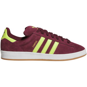 adidas �A�f�B�_�X �����Y �X�j�[�J�[ �yadidas Campus ADV Maroon Semi Solar Yellow�z �T�C�Y US_5(23.0cm) Maroon/Semi Solar Yellow/Cloud White