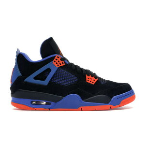 Jordan �W���[�_�� �����Y �X�j�[�J�[ �yJordan 4 Retro Cavs�z �T�C�Y US_10(28.0cm) Black/Safety Orange-Game Royal