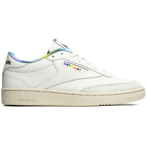Reebok ���[�{�b�N �����Y �X�j�[�J�[ �yReebok Club C 85 Easter�z �T�C�Y US_7(25.0cm) Chalk/Chalk/Semi Classic Teal