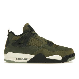 Jordan �W���[�_�� �����Y �X�j�[�J�[ �yJordan 4 Retro SE Craft Medium Olive�z �T�C�Y US_12(30.0cm) Medium Olive/Pale Vanilla/Khaki/Black/Sail