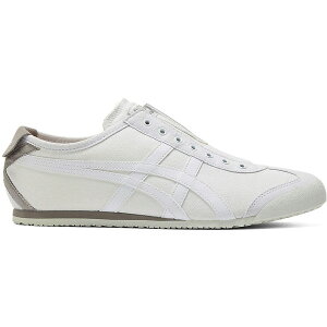 ASICS �A�V�b�N�X �����Y �X�j�[�J�[ �yOnitsuka Tiger Mexico 66 Slip-On White Grey�z �T�C�Y US_8(26.0cm) White/White