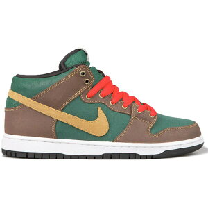 Nike �i�C�L �����Y �X�j�[�J�[ �yNike SB Dunk Mid Patagonia�z �T�C�Y US_6.5(24.5cm) Noble Green/Mtllc Gold-Drk Ok