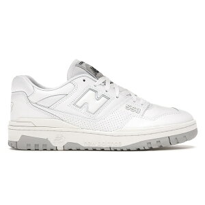 New Balance �j���[�o�����X �����Y �X�j�[�J�[ �yNew Balance 550 White Grey�z �T�C�Y US_M_7_2E White/Grey