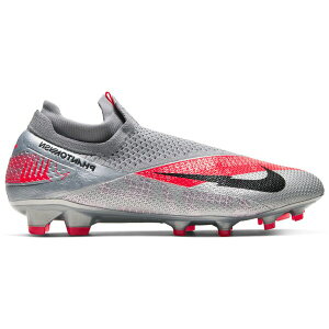 Nike �i�C�L �����Y �X�j�[�J�[ �yNike Phantom Vision 2 Elite DF FG Metallic Grey Crimson�z �T�C�Y US_11(29.0cm) Metallic Bomber Grey/Particle Grey/Laser Crimson/Black