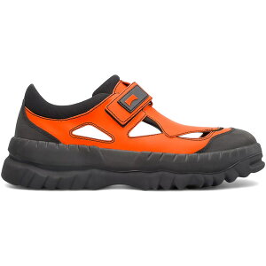 Camper �J���y�[�� �����Y �X�j�[�J�[ �yCamper Chunky Sandal Together x Kiko Kostadinov Black Orange�z �T�C�Y EU_45(30.0cm) Black/Orange