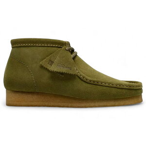 Clarks �N���[�N�X �����Y �X�j�[�J�[ �yClarks Originals Wallabee Boot Green Suede�z �T�C�Y US_9.5(27.5cm) Green Suede