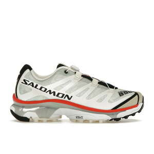 Salomon �T������ �����Y �X�j�[�J�[ �ySalomon XT-4 OG White Aurora Topography�z �T�C�Y US_6.5(24.5cm) Vanilla Ice/White Aurora/Red