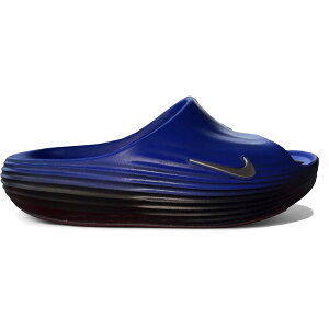 Nike �i�C�L �����Y �X�j�[�J�[ �yNike ReactX Rejuven8 Slide EYBL PE Racer Blue�z �T�C�Y US_M_14 Racer Blue/Metallic Silver