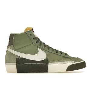 Nike �i�C�L �����Y �X�j�[�J�[ �yNike Blazer Mid Pro Club Oil Green Medium Olive�z �T�C�Y US_8(26.0cm) Oil Green/Medium Olive/Coconut Milk/Sea Glass
