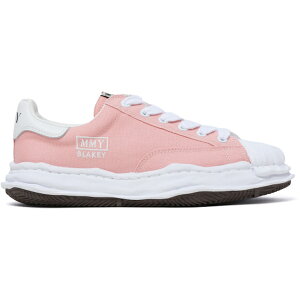 Maison Mihara Yasuhiro �~�n�����X�q�� �����Y �X�j�[�J�[ �yMaison Mihara Yasuhiro Blakey OG Sole Canvas Low Pink�z �T�C�Y US_8(26.0cm) Pink/White