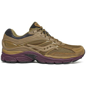 Saucony �T�b�J�j�[ �����Y �X�j�[�J�[ �ySaucony ProGrid Omni 9 Brown Bordeaux�z �T�C�Y US_6.5(24.5cm) Brown/Wine