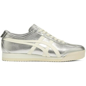 Onitsuka Tiger �I�j�c�J�^�C�K�[ �����Y �X�j�[�J�[ �yOnitsuka Tiger Mexico 66 PF Pure Silver Cream�z �T�C�Y US_8(26.0cm) Pure Silver/Cream
