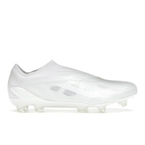 adidas �A�f�B�_�X �����Y �X�j�[�J�[ �yadidas X Crazyfast.1 Laceless FG Pearlized Pack�z �T�C�Y US_6.5(24.5cm) Footwear White/Footwear White/Footwear White