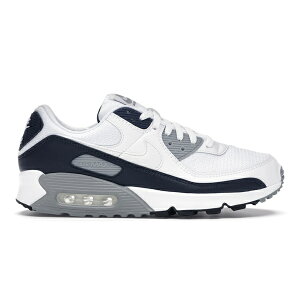 Nike �i�C�L �����Y �X�j�[�J�[ �yNike Air Max 90 White Grey Obsidian�z �T�C�Y US_7(25.0cm) White/Light Smoke Grey-Particle Grey-Obsidian