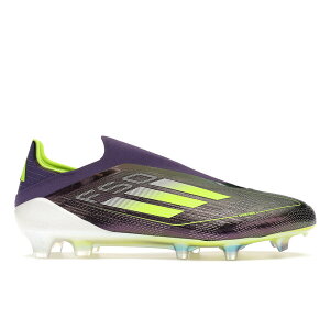 adidas �A�f�B�_�X �����Y �X�j�[�J�[ �yadidas Laceless F50 Elite Fast Reborn FG Purple Lucid Lemon�z �T�C�Y US_12(30.0cm) Purple/Cloud White/Lucid Lemon
