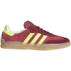 adidas �A�f�B�_�X �����Y �X�j�[�J�[ �yadidas Puig Samba Maroon Semi Solar Yellow�z �T�C�Y US_7.5(25.5cm) Maroon/Semi Solar Yellow/Shadow Red