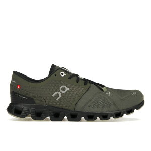On �I�� �����Y �X�j�[�J�[ �yOn Running Cloud X 3 Olive Reseda�z �T�C�Y US_7(25.0cm) Olive/Reseda