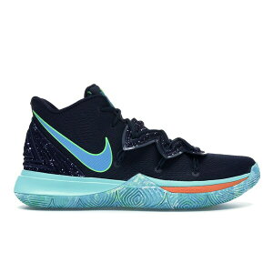 Nike �i�C�L �����Y �X�j�[�J�[ �yNike Kyrie 5 UFO�z �T�C�Y US_11(29.0cm) Obsidian/Light Current Blue-Scream Green