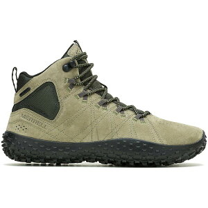 Merrell ������ �����Y �X�j�[�J�[ �yMerrell Wrapt Mid Waterproof Olive Black�z �T�C�Y US_8(26.0cm) Olive/Black