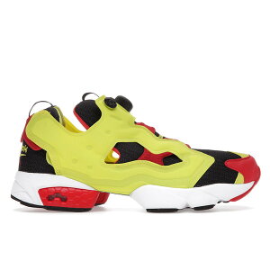 Reebok ���[�{�b�N �����Y �X�j�[�J�[ �yReebok Instapump Fury Citron (2019)�z �T�C�Y US_8(26.0cm) Black/Hyper Green-Reebok Red-White