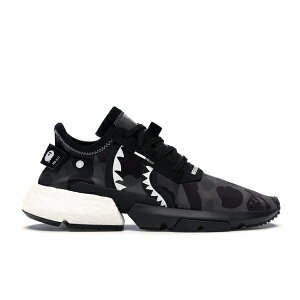 adidas �A�f�B�_�X �����Y �X�j�[�J�[ �yadidas POD S3.1 Bape x Neighborhood�z �T�C�Y US_7(25.0cm) Black/White/Grey
