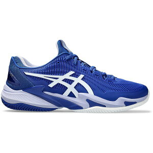 ASICS �A�V�b�N�X �����Y �X�j�[�J�[ �yASICS Court FF 3 Novak Clay Asics Blue Fresh Air�z �T�C�Y US_8.5(26.5cm) Asics Blue/Fresh Air