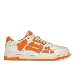 AMIRI �A�~�� �����Y �X�j�[�J�[ �yAMIRI Skel Top Low White Orange�z �T�C�Y US_10(28.0cm) White/Orange