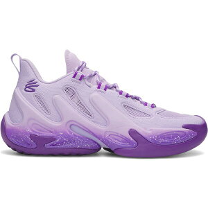 Under Armour �A���_�[�A�[�}�[ �����Y �X�j�[�J�[ �yUnder Armour Curry 13 Lenny�z �T�C�Y US_8(26.0cm) Purple Crest/Purple Pop