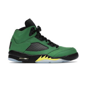 Jordan �W���[�_�� �����Y �X�j�[�J�[ �yJordan 5 Retro SE Oregon�z �T�C�Y US_12(30.0cm) Apple Green/Black-Yellow Strike-Black