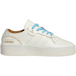 adidas �A�f�B�_�X �����Y �X�j�[�J�[ �yadidas Rivalry Low Ivory Gold Metallic Semi Blue Burst�z �T�C�Y US_M_4 Ivory/Gold Metallic/Semi Blue Burst