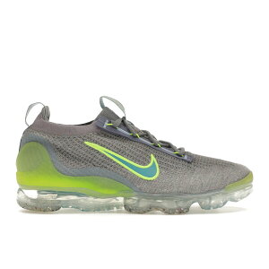 Nike �i�C�L �����Y �X�j�[�J�[ �yNike Air VaporMax 2021 FK Particle Grey Liquid Lime�z �T�C�Y US_9.5(27.5cm) Particle Grey/Aluminum-Light Liquid Lime-Barely Grey