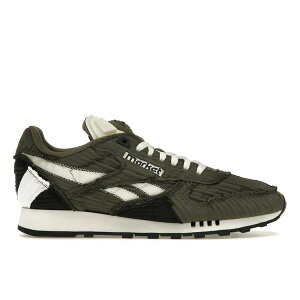 Reebok ���[�{�b�N �����Y �X�j�[�J�[ �yReebok Classic Leather Pump Market Army Green�z �T�C�Y US_11(29.0cm) Army Green/Core Black/Chalk
