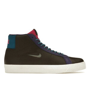 Nike �i�C�L �����Y �X�j�[�J�[ �yNike Zoom Blazer Mid Premium SB Pacific Northwest�z �T�C�Y US_9.5(27.5cm) Baroque Brown/Green Abyss/White