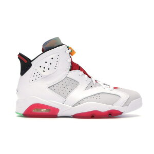 Jordan �W���[�_�� �����Y �X�j�[�J�[ �yJordan 6 Retro Hare�z �T�C�Y US_11(29.0cm) Neutral Grey/White-True Red-Black