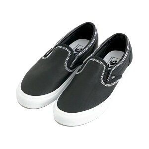 Vans �o���Y �����Y �X�j�[�J�[ �yVans Classic Slip-On 98 DX White Mountaineering�z �T�C�Y US_7(25.0cm) Black/White