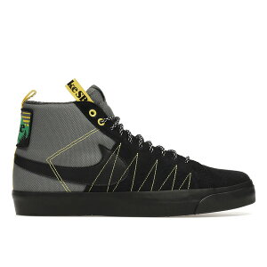 Nike �i�C�L �����Y �X�j�[�J�[ �yNike SB Zoom Blazer Mid PRM Acclimate Cool Grey Yellow Strike�z �T�C�Y US_11.5(29.5cm) Cool Grey/Black-White-Yellow Strike-Lucky Green