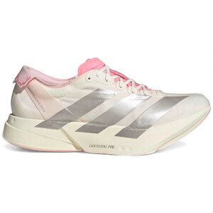 adidas �A�f�B�_�X �����Y �X�j�[�J�[ �yadidas Adizero Adios Pro 4 Tokyo Marathon Cherry Blossom�z �T�C�Y US_9.5(27.5cm) Core White/Silver Metallic/Clear Pink